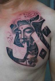 Tetovaža grudi za muškarce