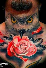 pettu rose rose tatuatu modellu