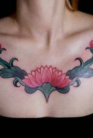 Pola tatu tato lotus