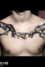 លំនាំស្នាមសាក់របស់ Deer Deer