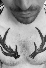 Torace classico Antler Tattoo Pattern