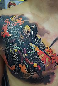 Britesch Perséinlechkeetskreativ Qitian Dasheng Tattoo Muster