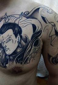 samec cool Erlang Bůh napůl tetování