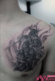 Samurai giapponese Honda Bhagha Tattoo stampa