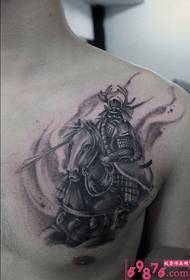 Samurai japoniarra Honda Bhagha Tatuaje argazkia