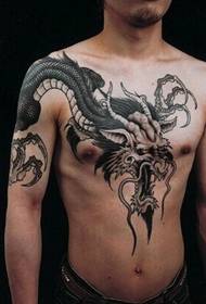 dodo lanang ing pundhak tatu tato naga