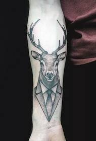tatuaggio nero unico