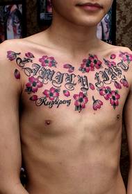 Tatuaggio di ciliegio inglese super prepotente in Europa e in America