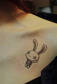 kageulisan tattoo kelenci lucu