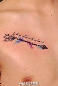 tatuaggio tatuaggio sul petto