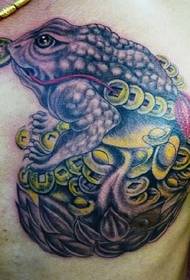 Tatuaggio d'oru maschile