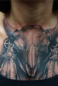 mannelijke en vrouwelijke borst tattoo tattoo