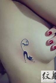 ομορφιά στήθος σέξι σέξι τατουάζ