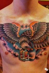 personal na fashion male chest tattoo