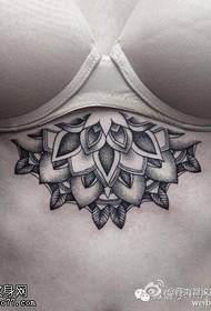 chest vanilla tattoo tattoo pattern