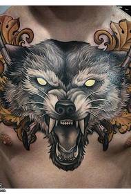 Wolverine Tattoo Pattern na prsima