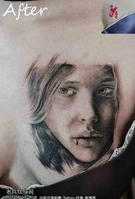 Broscht Cover al Tattoo Portrait Tattoo Muster