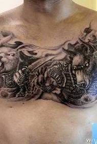 bellu modellu di tatuatu di conigliettu di bello cunidu