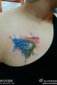 tatueringsmönster med alla ögon