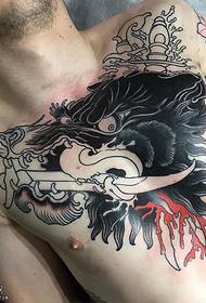 Ipateni ye-panther tattoo