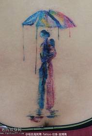 Beautiful beautiful couple tattoo pattern