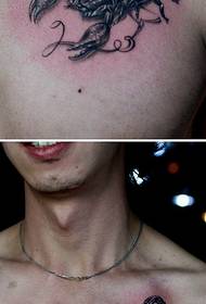 modèle de tatouage dominateur super cool