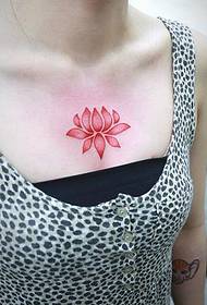 isithombe esihle se-red lotus tattoo isithombe sesifuba esihle