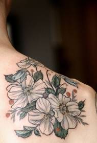 patrún tattoo bláth bán aisghlas an ghualainn