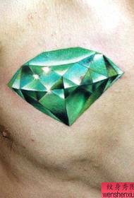 rekomendas brustan diamantan tatuadon Verkoj