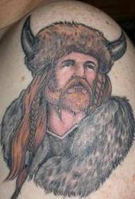 shoulder minister blond pirate tattoo Pattern