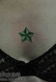 patrón de tatuaxe cadro de beleza tótem patrón