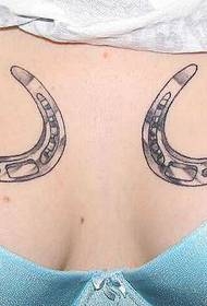 sexy bote pwatrin mòd bon kap de Horseshoe enprime foto