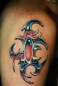 ramena kovinski veter plemenski vzorec tatoo
