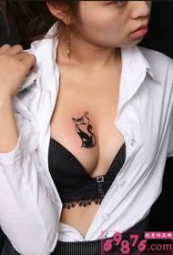 Gambar stiker tato ucing seksi