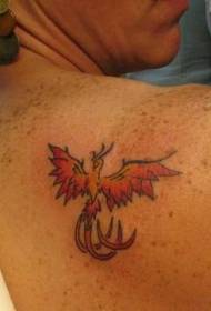 одати tattoo Phoenix оддӣ оташ