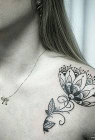 shpatulla Evropa dhe Shtetet e Bashkuara tregojnë modelin e tatuazhit të bërë tatuazhe