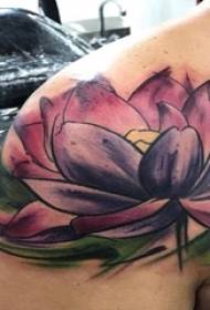 moe moe lotus tattoo male tattoo tattoo tattoo painting ata