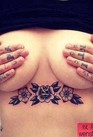 krūtinės dekoratyvinių dekoratyvinių tatuiruočių tatuiruočių rinkinys