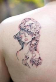 Imagini tatuaje fete fete mici proaspete umăr poze frumoase tatuaj fete