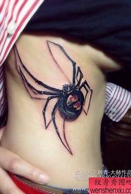сұлулық кеудесі өте әдемі танымал паук татуировкасы