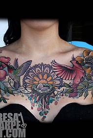 recommended a beautiful chest tattoo tattoo