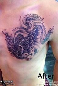 Tattoo show aanbevolen een borst tattoo tattoo werkt