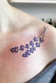Tattoo shoulder totem girls shoulder colored violet tattoo pictures