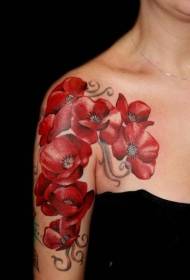 nwanyi ubu acha uhie uhie poppy tattoo ụkpụrụ