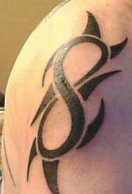 rameno čierna tribal symbol tetovanie obrázok