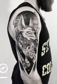 Super fan weEurope neAmerican style hombe ruoko nhema grey tattoo tattoo tattoo