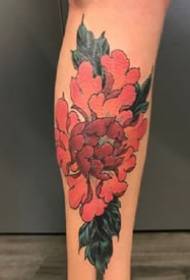 Традиційні квіткові татуювання - набір традиційних квіткових візерунків на тату на руці