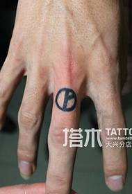 Finger Quan Zhilong logotip tetovaže