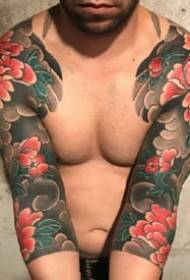 Sawetara gambar tato ganda lengen tradisional