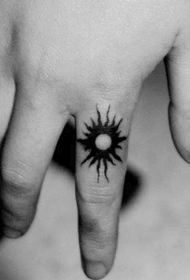 Finger totem nie. Tetovanie vzor